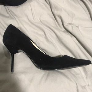 Black Zara Close Toed Heels
